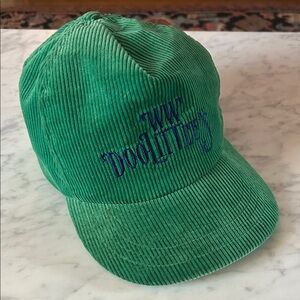 Vintage corduroy snap back hat